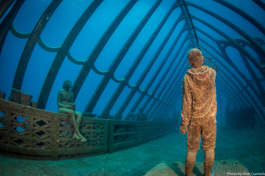 Reusable Blue Water Bottle - History Of Diving Museum